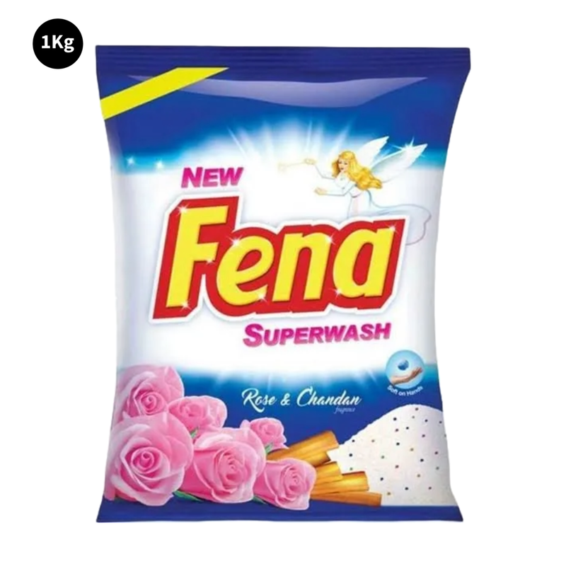 Fena Rose & Chandan Washing Powder Superwash Germclean 1kg