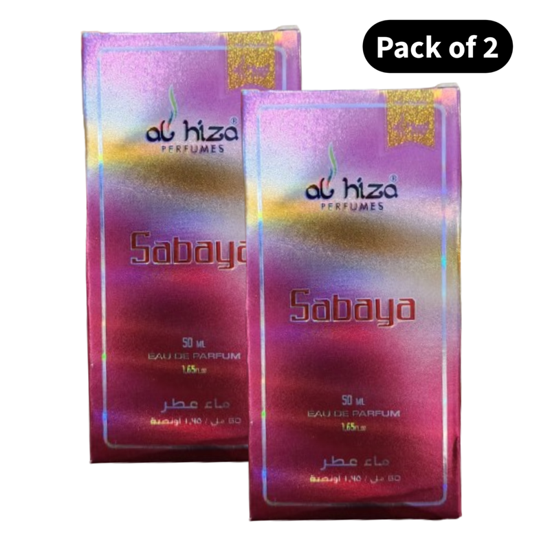 Al Hiza Sabaya Perfume (50ml)(Pack of 2)