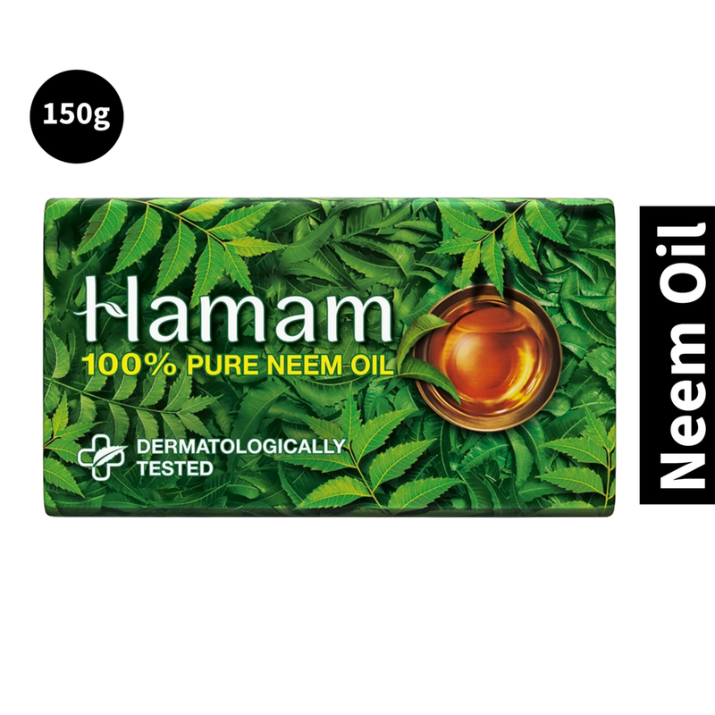 Neem Oil Hamam 100% Pure Soap 150g