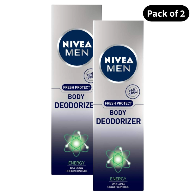 Nivea Men Fresh Protect Deodorizer (120ml)(Pack of 2)