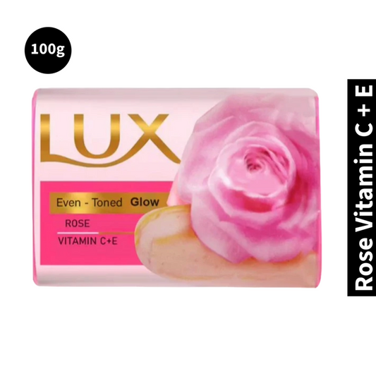 Rose Vitamin C + E Lux Even-Toned Glow Soap 100g