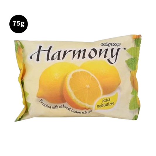 Harmony Extra Moisturizer Fruit Soap Lemon Extract 75gm