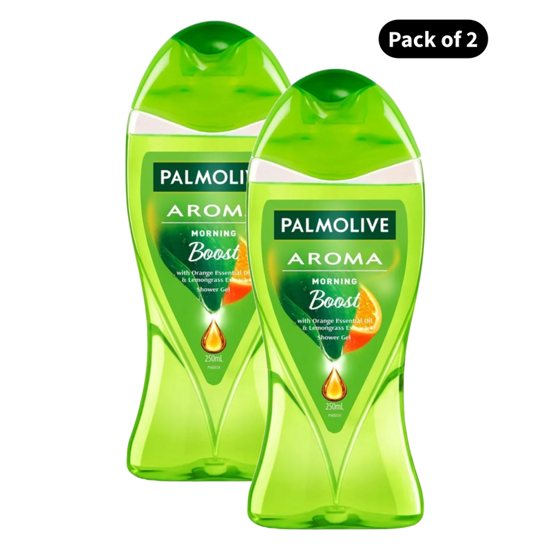 Palmolive Aroma Morning Boost Shower Gel (250ml)(Pack of 2)