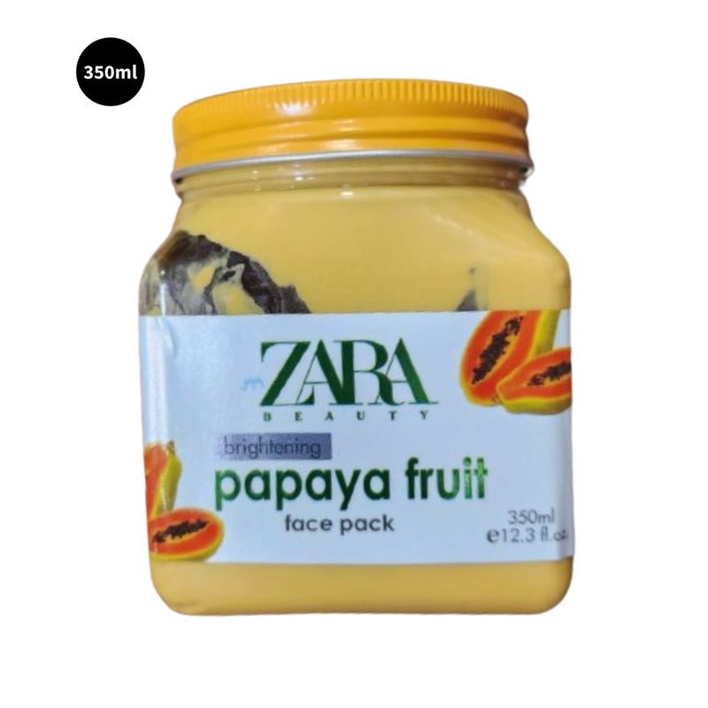 Zara Papaya Fruit Face Pack Beauty Brightening 350ml