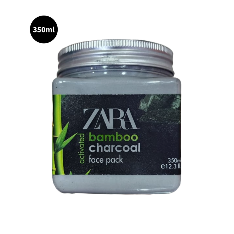 Zara Activated Bamboo Charcoal Face Pack Beauty 350ml