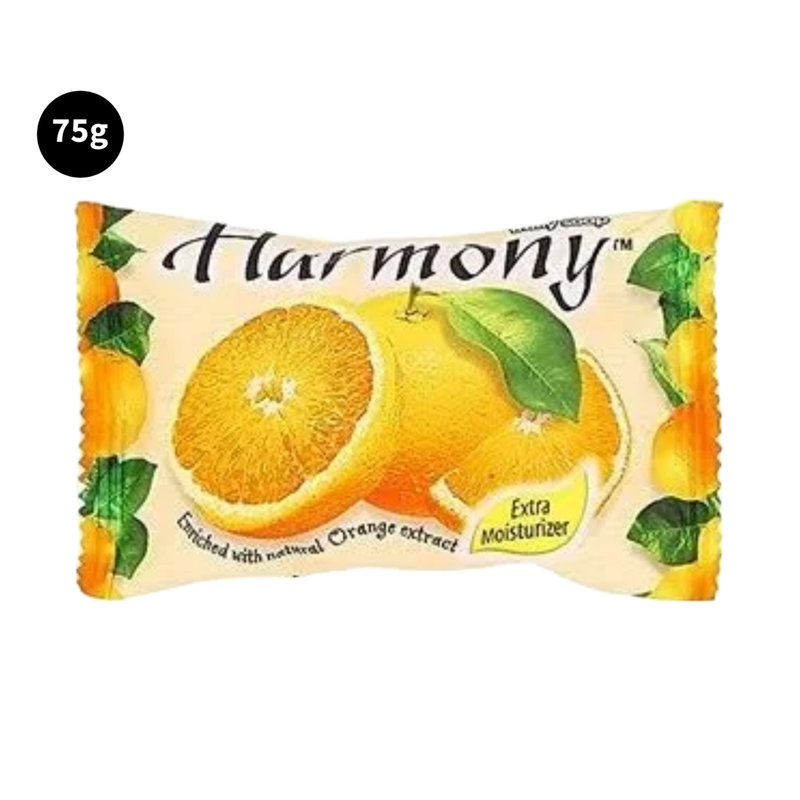 Harmony Extra Moisturizer Fruit Soap Orange Extract 75gm