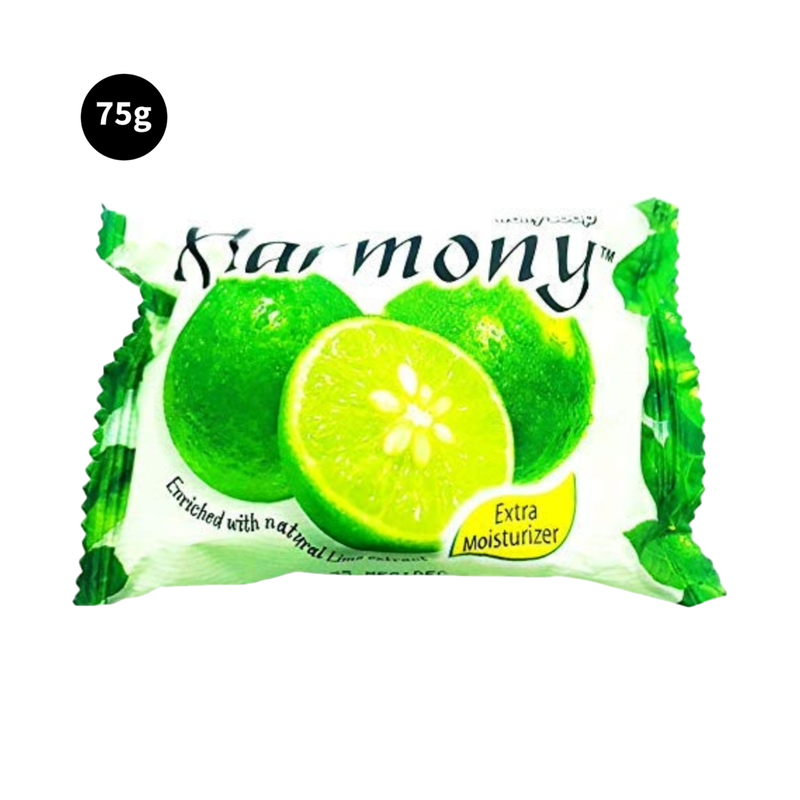 Harmony Extra Moisturizer Fruit Soap Lime Extract 75gm