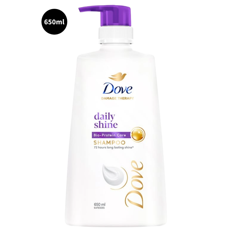 Dove Daily Shine Shampoo Damage Therapy 650ml