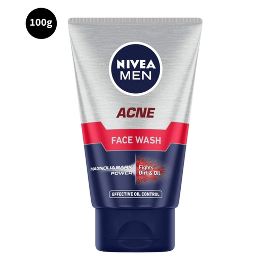 Nivea Men Fights Dirt & Oil Face Wash Acne 100gm