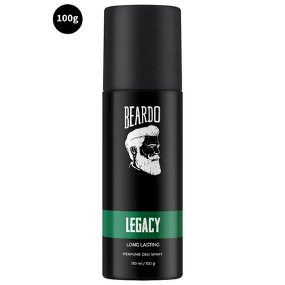 Beardo Long Lasting Perfume Deo Spray Legacy 100gm