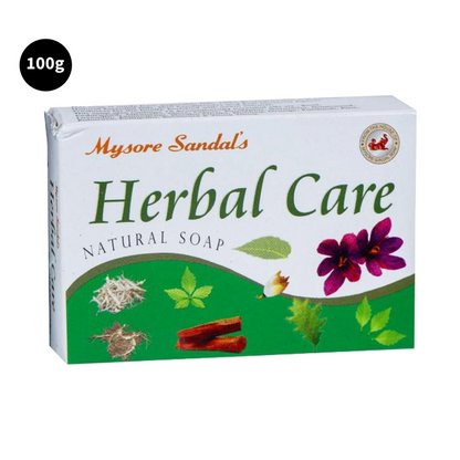 Mysore Natural Soap Sandal Herbal Care 100gm