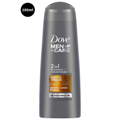 Dove Thick & Strong 2 in 1 Shampoo + Conditioner Men+Care 180ml