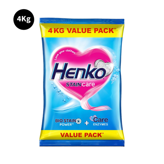 Henko Bio Stain Detergent Powder Stain Care 4Kg