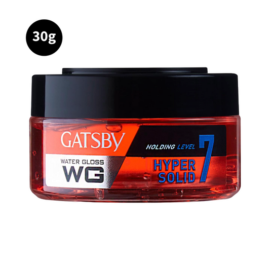 Gatsby Water Gloss Holding Level 7 Hair Styling Hyper Solid 30gm