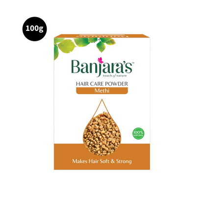 Banjaras Makes Hair Soft & Strong Care Powder Methi 100gm