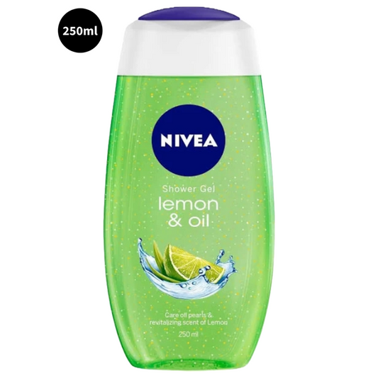 Nivea Naturally Caring & Refreshing Shower Gel Lemon & Oil 250ml