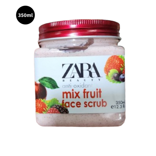 Zara Mix Fruit Face Scrub Beauty Anti-Oxidant 350ml