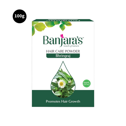 Banjaras Promotes Hair Growth Care Powder Bhringraj 100gm