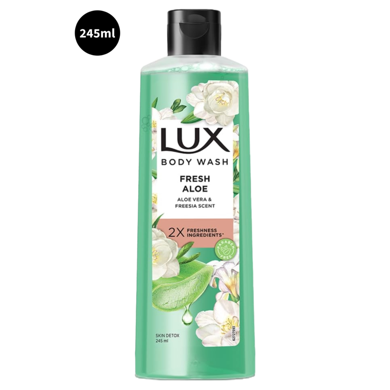 Lux Aloe Vera & Freesia Scent Body Wash Fresh Aloe 245ml