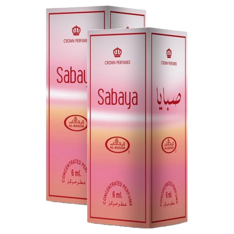 Al Rehab Sabaya Concentrated Perfume 6ml Pack of 2