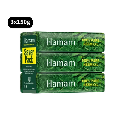 Hamam Neem Oil Soap 100% Pure (3x150gm)