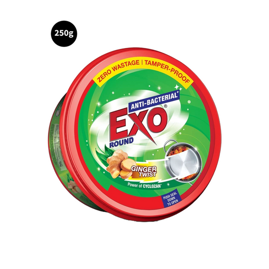 Anti-Bacterial Exo Round Ginger Twist Dishwash Bar 250g