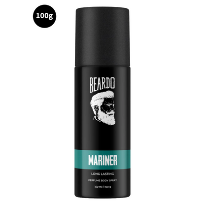 Beardo Long Lasting Perfume Deo Spray Mariner 100gm