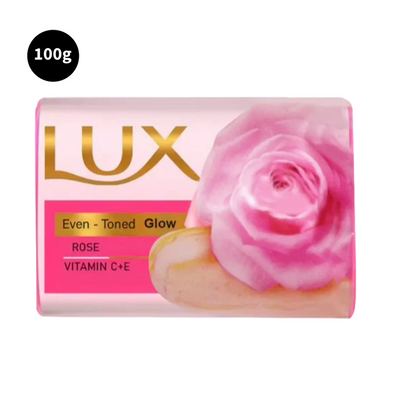 Lux Rose Vitamin C + E Soap Even-Toned Glow 100gm