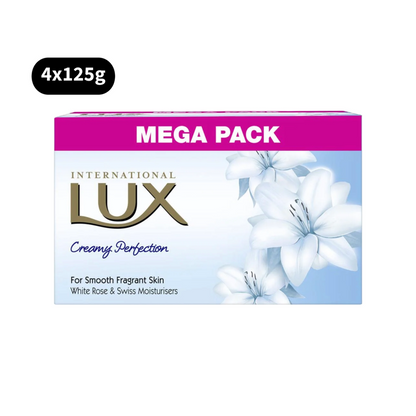 Lux Creamy Perfection Soap International (4x125gm)