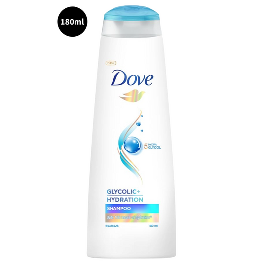 Dove Glycolic + Hydration Shampoo 5% Hydra Glycol 180ml