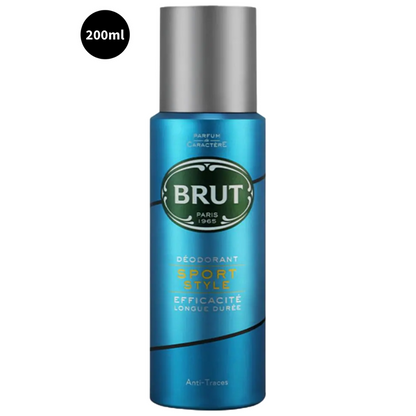 Brut Efficacite Longue Duree Deodorant Sport Style 200ml