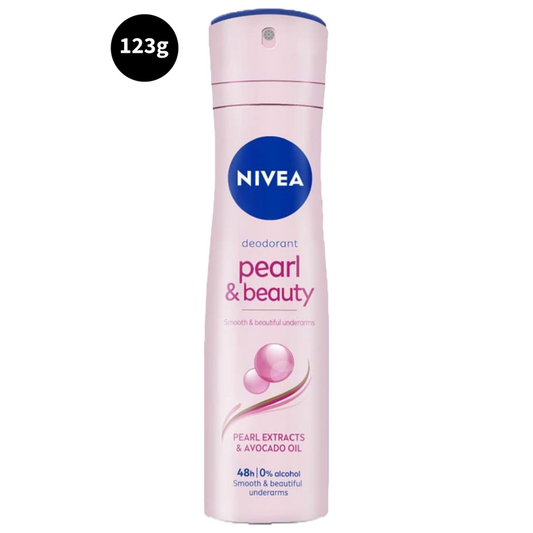 Nivea Pearl Extracts & Avocado Oil Deodorant Pearl & Beauty 123gm