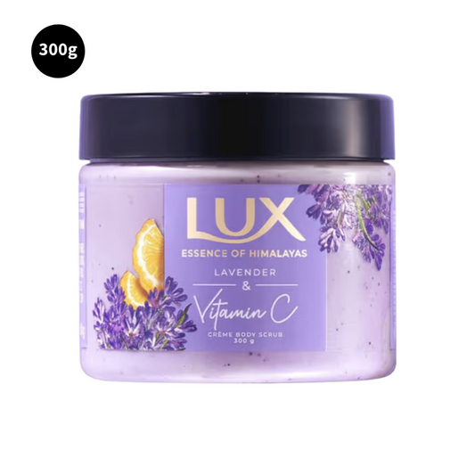 Lux Lavender & Vitamin C Creme Body Scrub Essence of Hmalayas 300gm