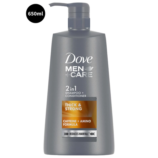 Dove Thick & Strong 2 in 1 Shampoo + Conditioner Men+Care 650ml