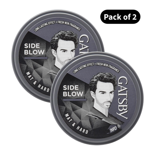 Gatsby Side Blow Hair Styling Wax (25gm)(Pack of 2)