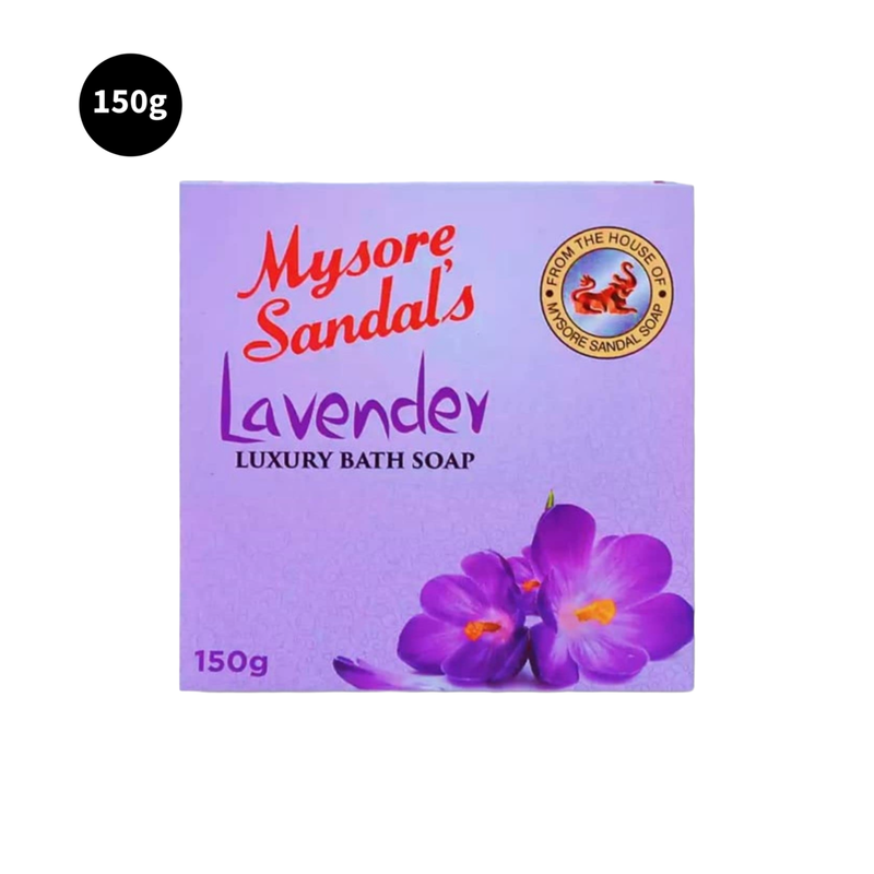 Mysore Luxury Bath Soap Sandal Lavender 150gm