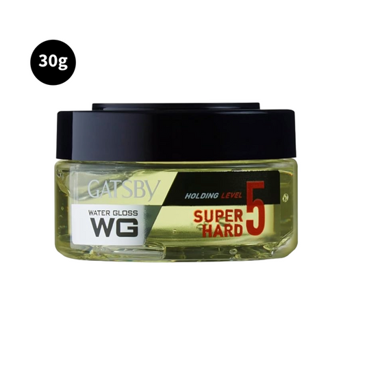 Gatsby Water Gloss Holding Level 5 Hair Styling Super Hard 30gm