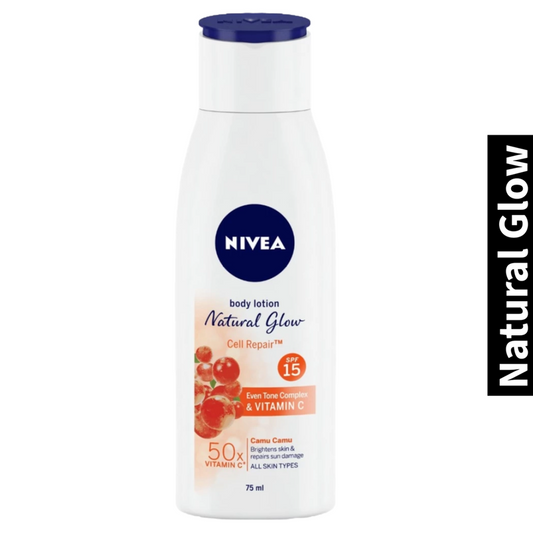 Cell Repair SPF 15 Nivea Natural Glow Even Tone Lotion 75ml