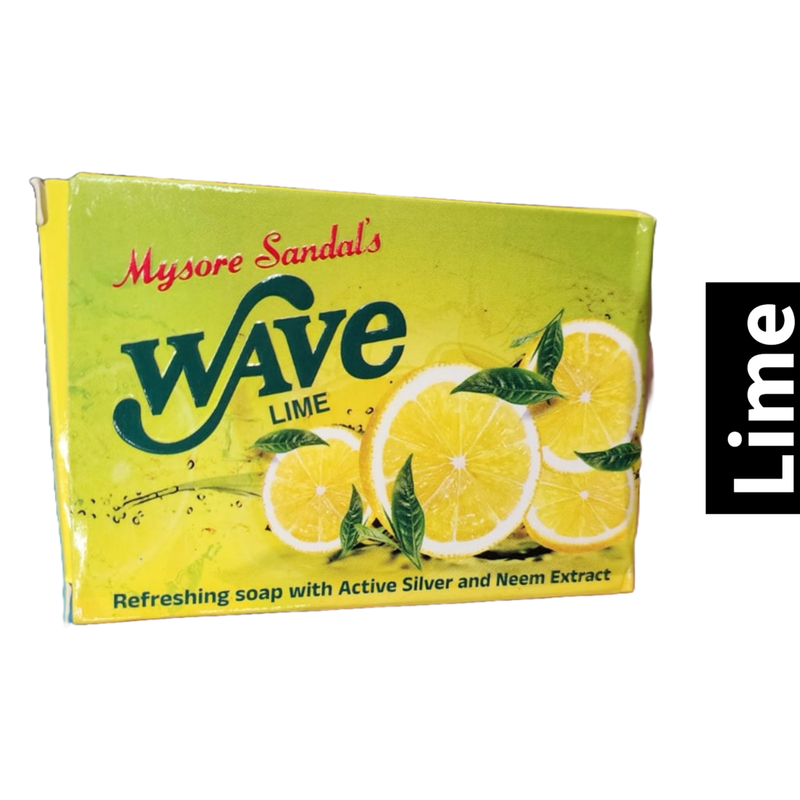 Refreshing Neem Extract Mysore Sandal Wave Lime Soap 100g