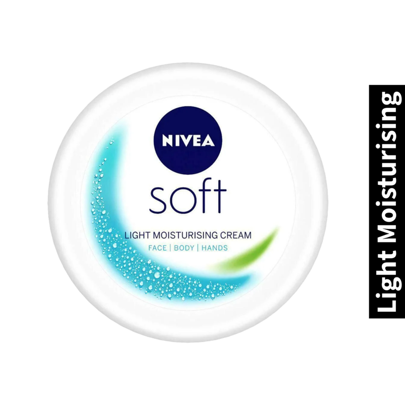 24 Hour Hydration Nivea Soft Light Moisturising Cream 100ml