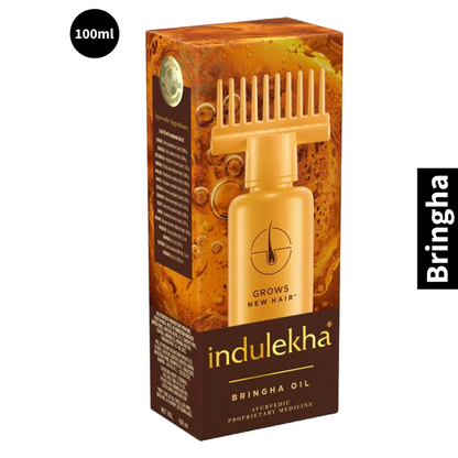 Indulekha Grows New Hair Bringha Hair Oil Ayurvedic 100ml