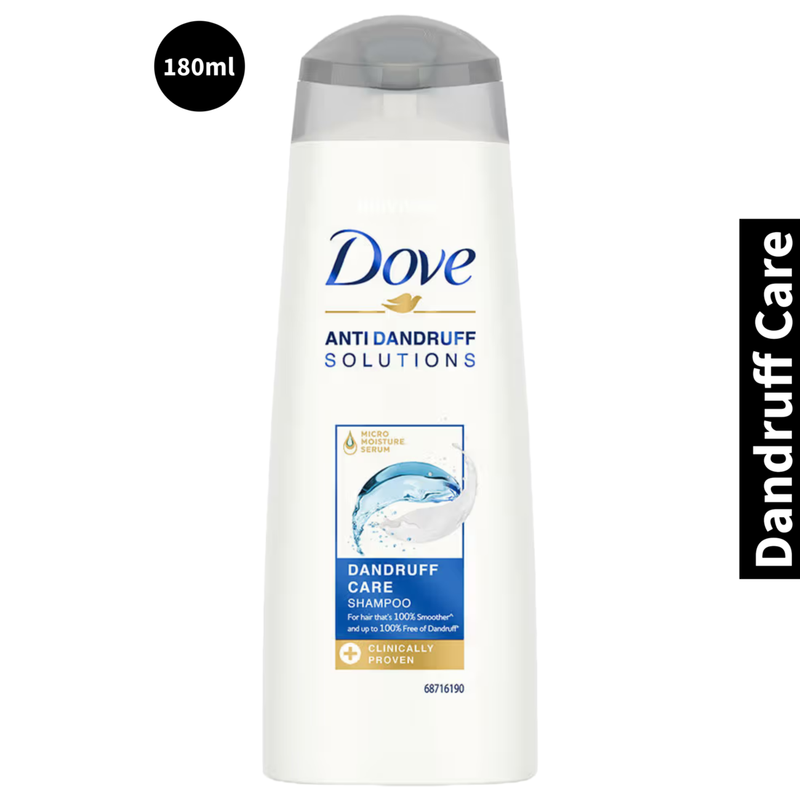 Dandruff Care Dove Anti Dandruff Solution Shampoo 180ml