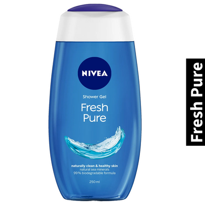 Naturally Clean & Healthy Skin Nivea Fresh Pure Shower Gel 250ml