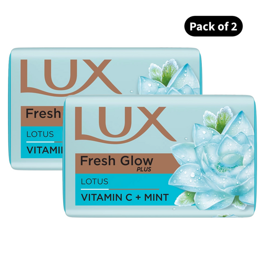 Lux Fresh Glow Plus Lotus Soap (100gm)(Pack of 2)