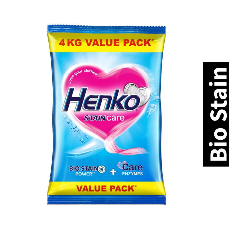 Bio Stain Henko Stain Care Detergent Powder 4Kg