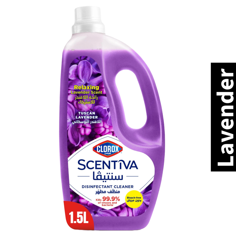 Tuscan Lavender Clorox Scentiva Disinfectant Cleaner 1.5L