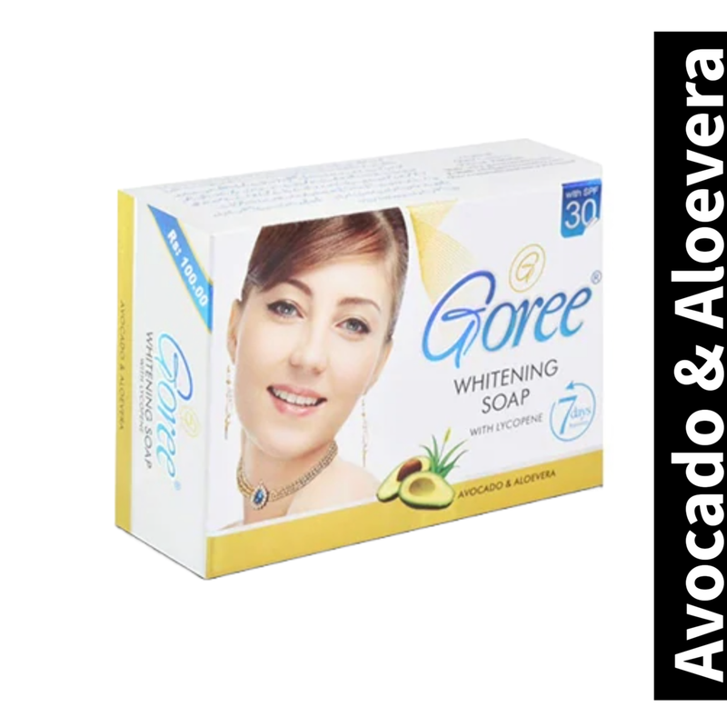 Whitening Goree Avocado & Aloevera Soap 100g