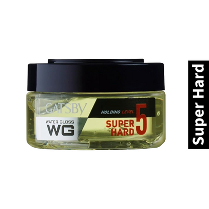 Water Gloss Gatsby Super Hard Holding Level 5 Hair Styling 30g