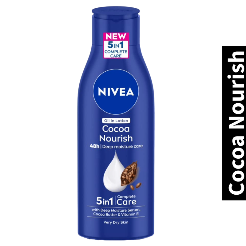 48H Deep Moisture Care Nivea Cocoa Nourish Lotion 75ml