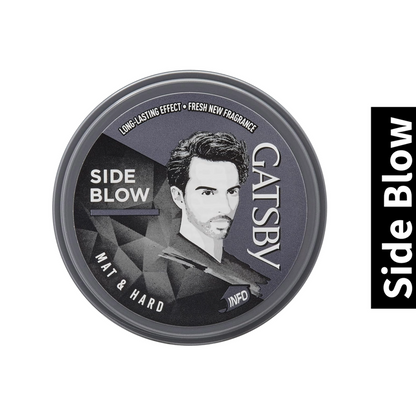 Mat & Hard Gatsby Side Blow Hair Styling Wax 75g